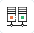 Shared hosting icon